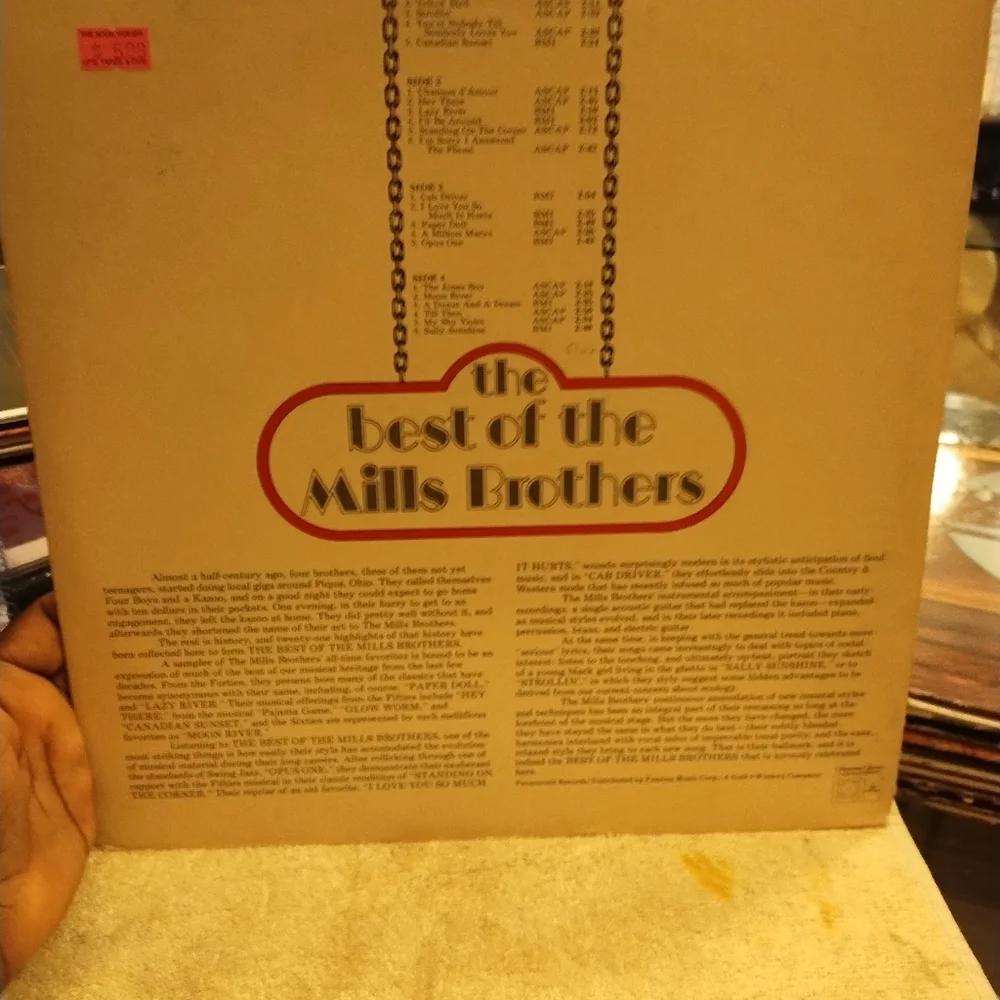The Best Of‎ The Mills Brothers Vintage records